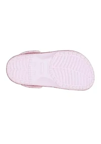 Big Kid Girls Glitter Classic Clogs
