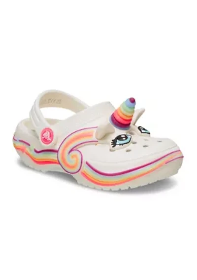 Toddler Girls Classic IAM Unicorn Clogs