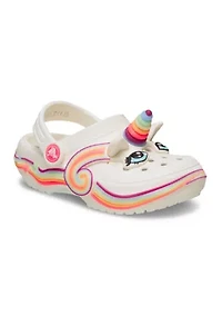 Toddler Girls Classic IAM Unicorn Clogs