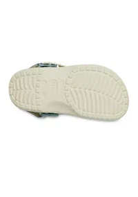 Girls 7-16 Classic Denim Flower Clogs