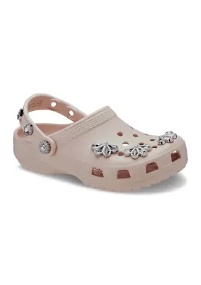 Big Girls Classic Pinnacle Embellished Clogs