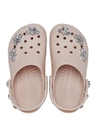 Big Girls Classic Pinnacle Embellished Clogs