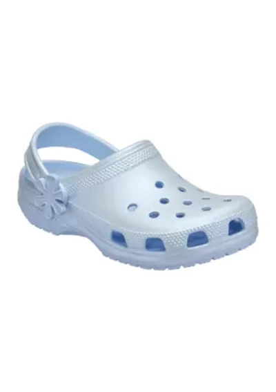 Big Kids Classic Pearl Shine Clogs