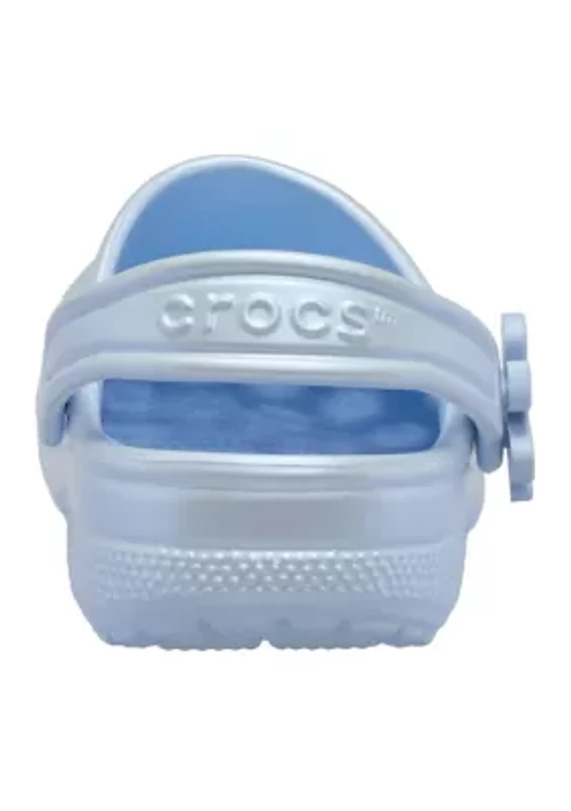 Big Kids Classic Pearl Shine Clogs