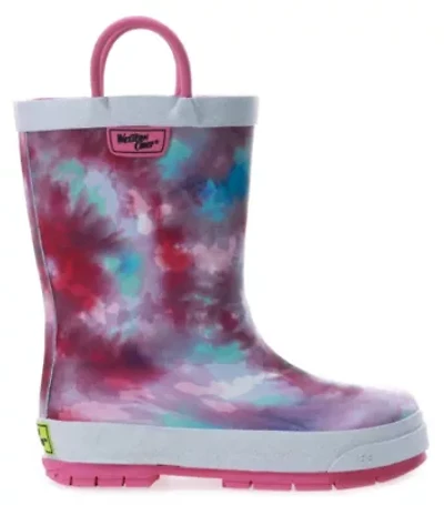 Toddler/Youth Girl's Tie Dye Rain Boot