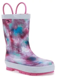 Toddler/Youth Girl's Tie Dye Rain Boot