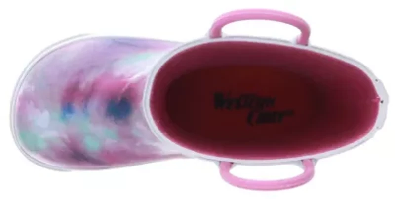 Toddler/Youth Girl's Tie Dye Rain Boot