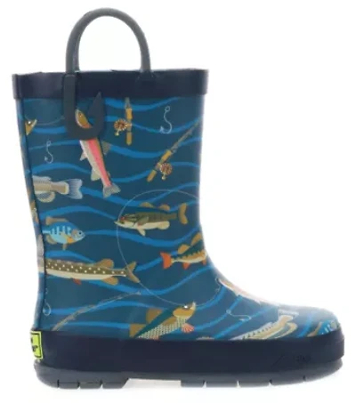 Gone Fishin N Rain Boot