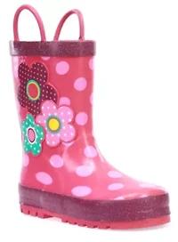 Toddler/Youth Girl's Flower Cutie Rain Boot