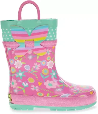 Toddler/Youth Girl's Flutter Rain Boot