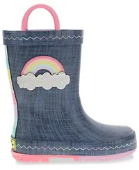 Toddler/Youth Girl's Jean Patch Rain Boot