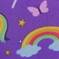 Toddler/Youth Girl's Rainbow Unicorn Lighted Rain Boot