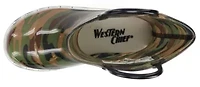 Lighted Pvc Camo Rain Boot