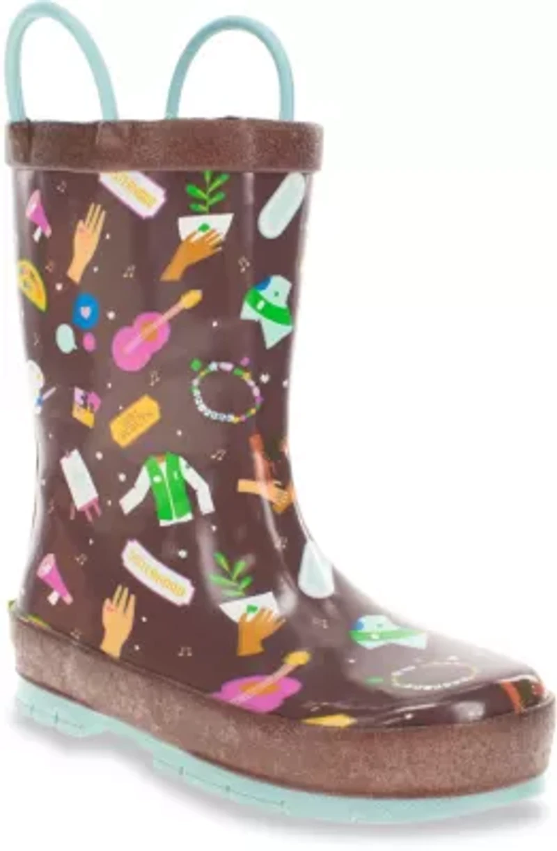 Toddler/Youth Girl's Brownie Squad Rain Boot
