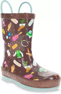 Toddler/Youth Girl's Brownie Squad Rain Boot
