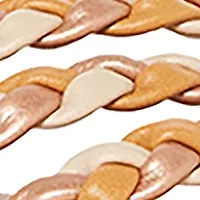 Youth Girls Braided Vamp Sandals