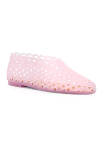 Big Girls Vee Jelly Flats