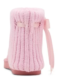 JJAXIE Sweater Collar Booties