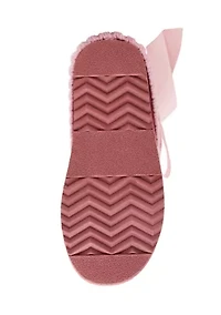 JJAXIE Sweater Collar Booties