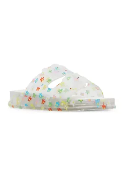 Big Kid Girls Lolli Bouble Banded Slide Sandals