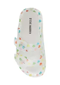 Big Kid Girls Lolli Bouble Banded Slide Sandals