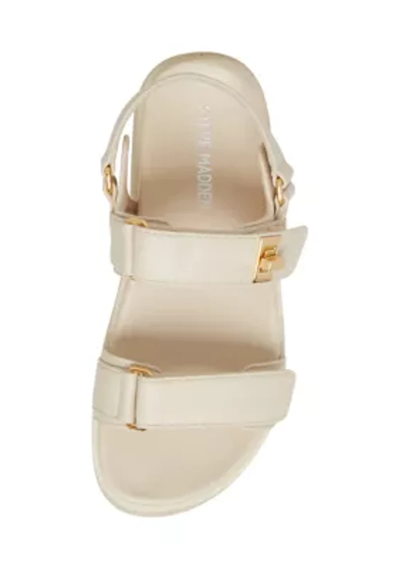 Youth Girls Mona Double Band Backstrap Sandals