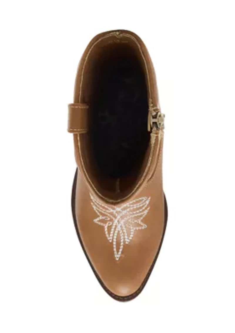 Big Kid Girls Nectar Embroidered Western Boots