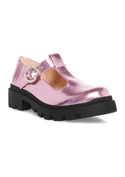 Youth Girls Suzey Lug Sole Flats