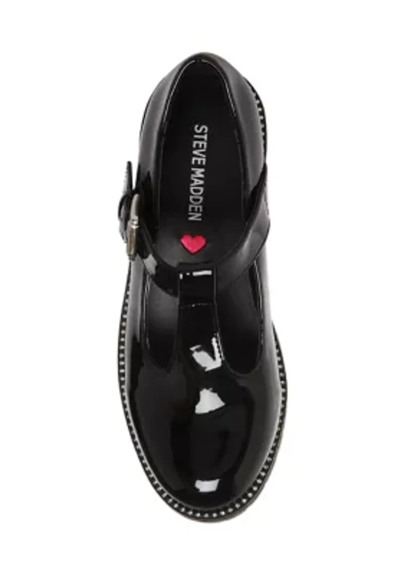 Youth Girls Suzey Lug Sole Flats