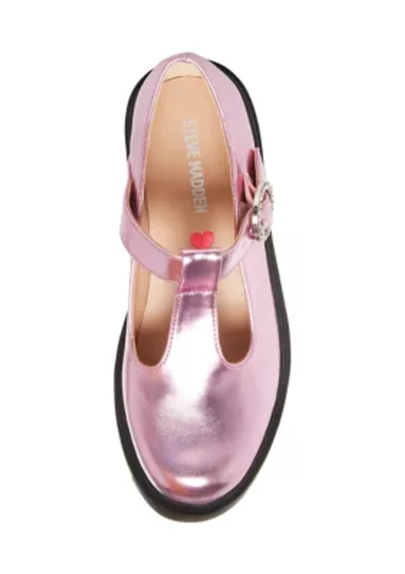 Youth Girls Suzey Lug Sole Flats