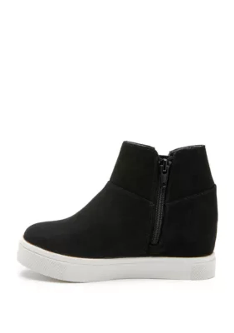 Youth Girls Wedge Sneakers