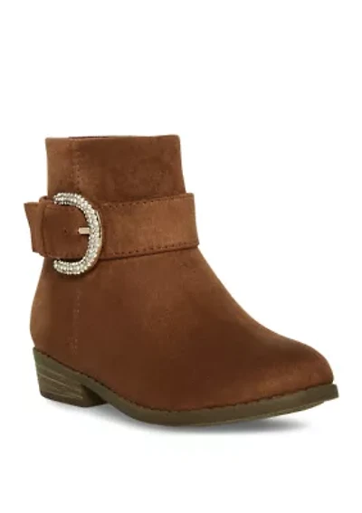 Toddler Girls Buckle Booties
