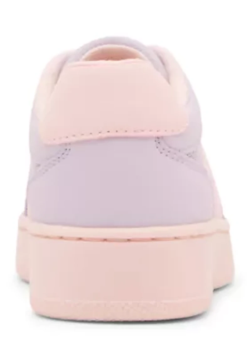 Little Girls Jersey Sneakers