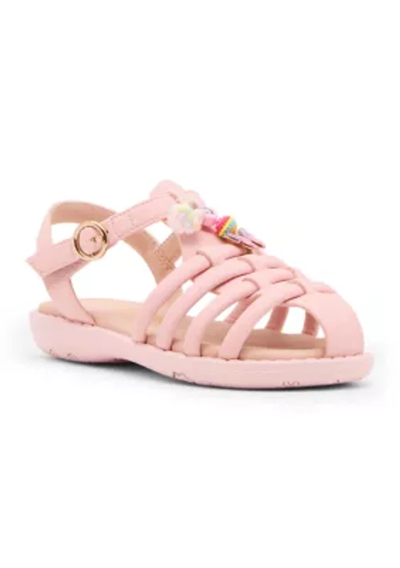 Little Kid Girls T-Pocket Sandals