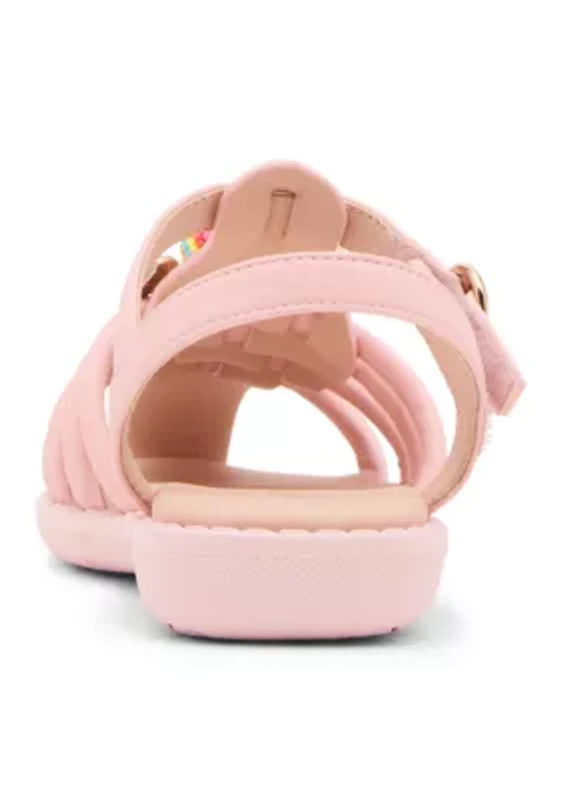 Little Kid Girls T-Pocket Sandals