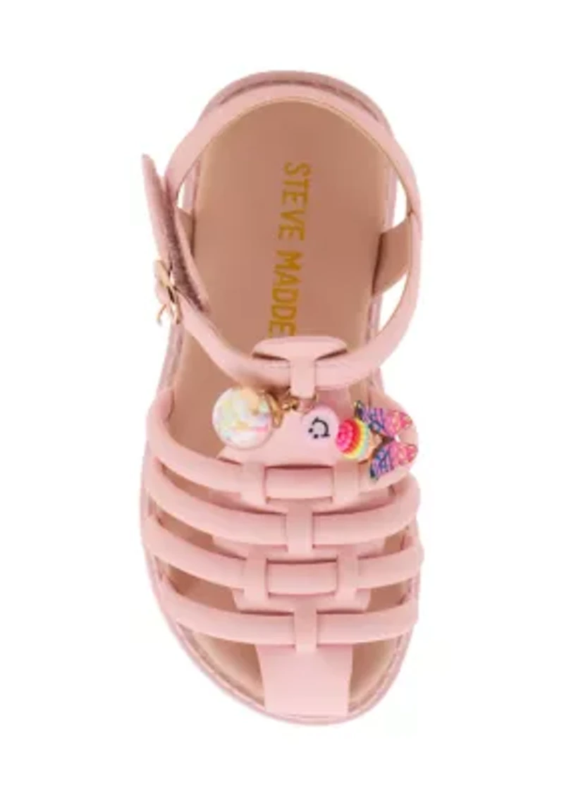 Little Kid Girls T-Pocket Sandals