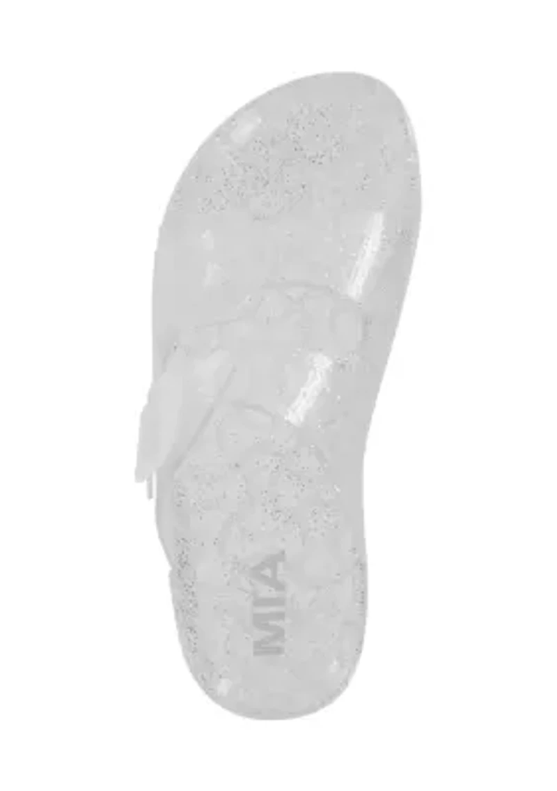Youth Girls Little Jewel Flip Flop Sandals