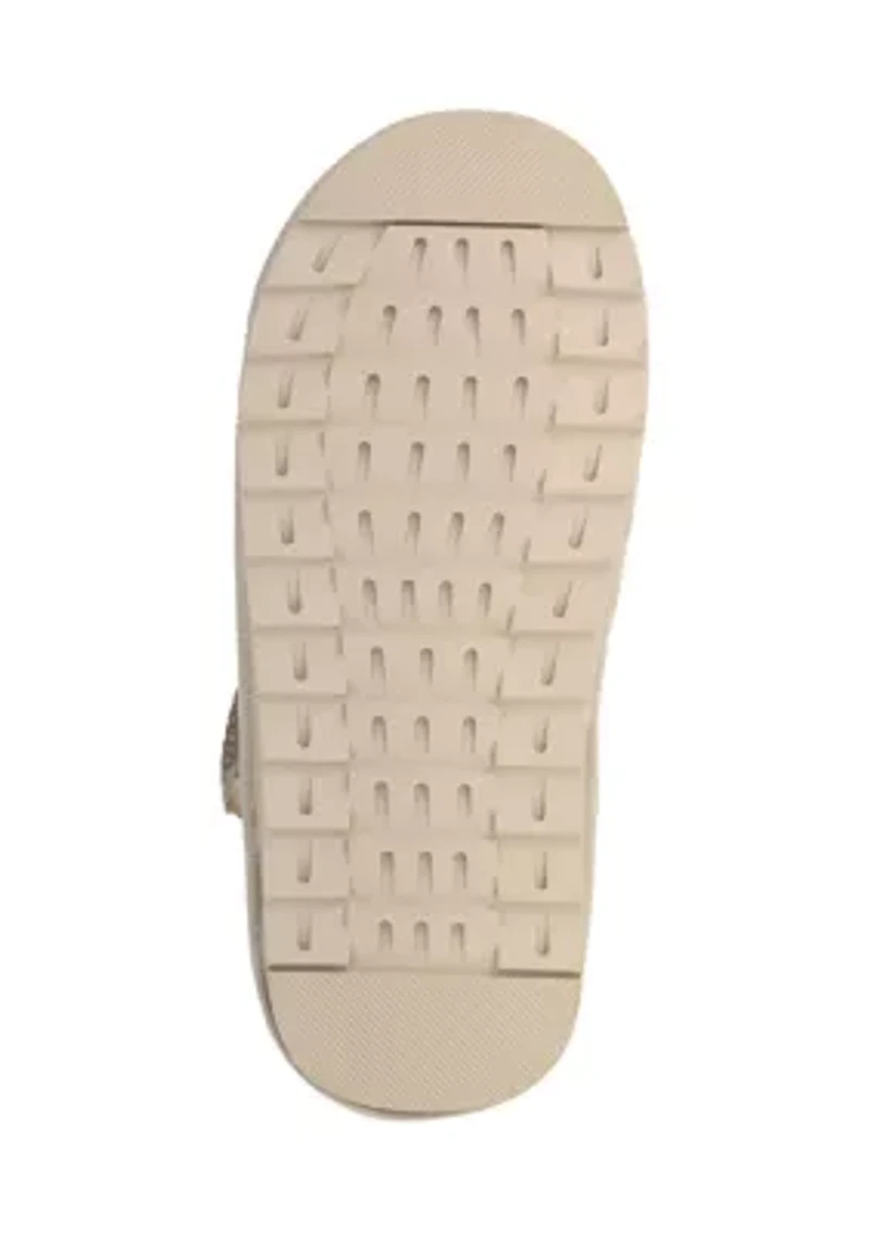 Girls 7-16 Whipstitch Cozy Booties