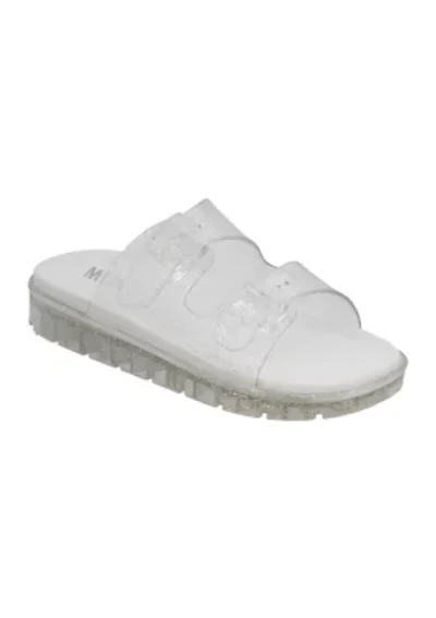 Big Kid Girls Jelly Footbed Sandals