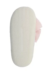 Big Kid Girls Bow Scuff Slippers
