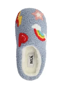 Youth Girls Fuzzy Slippers