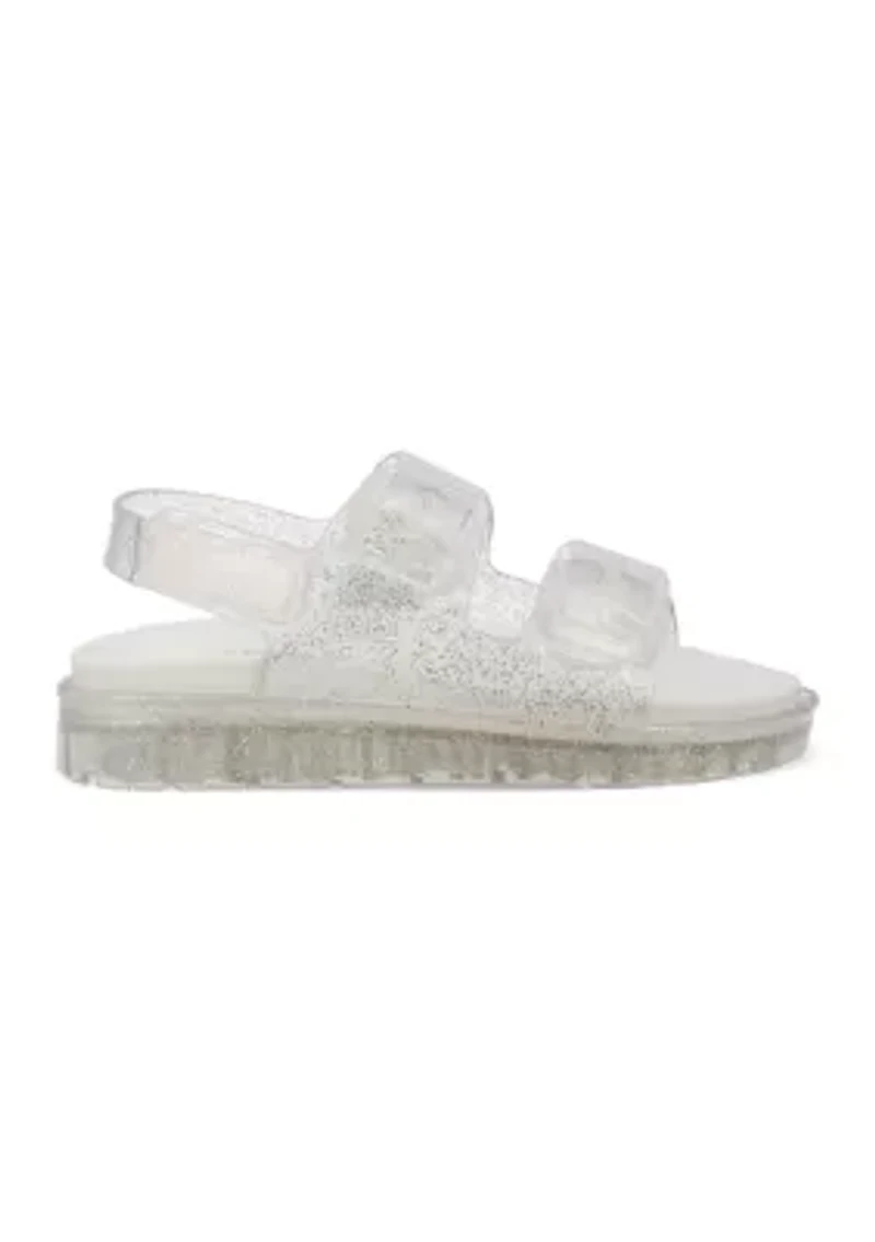 Little Kid Girls Jelly Footbed Sandals