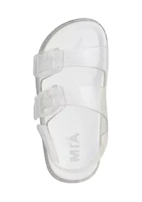 Little Kid Girls Jelly Footbed Sandals