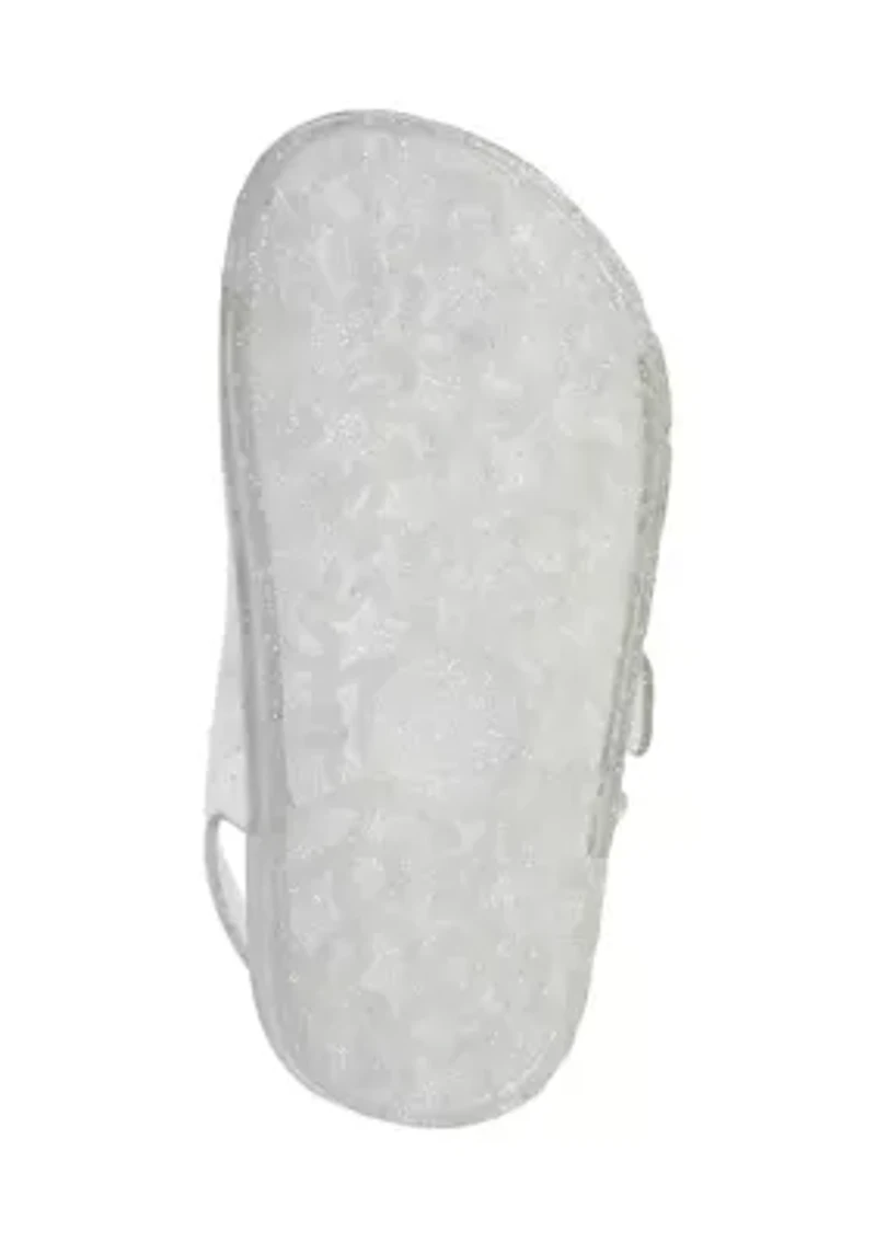 Little Kid Girls Jelly Footbed Sandals