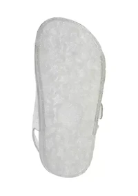 Little Kid Girls Jelly Footbed Sandals