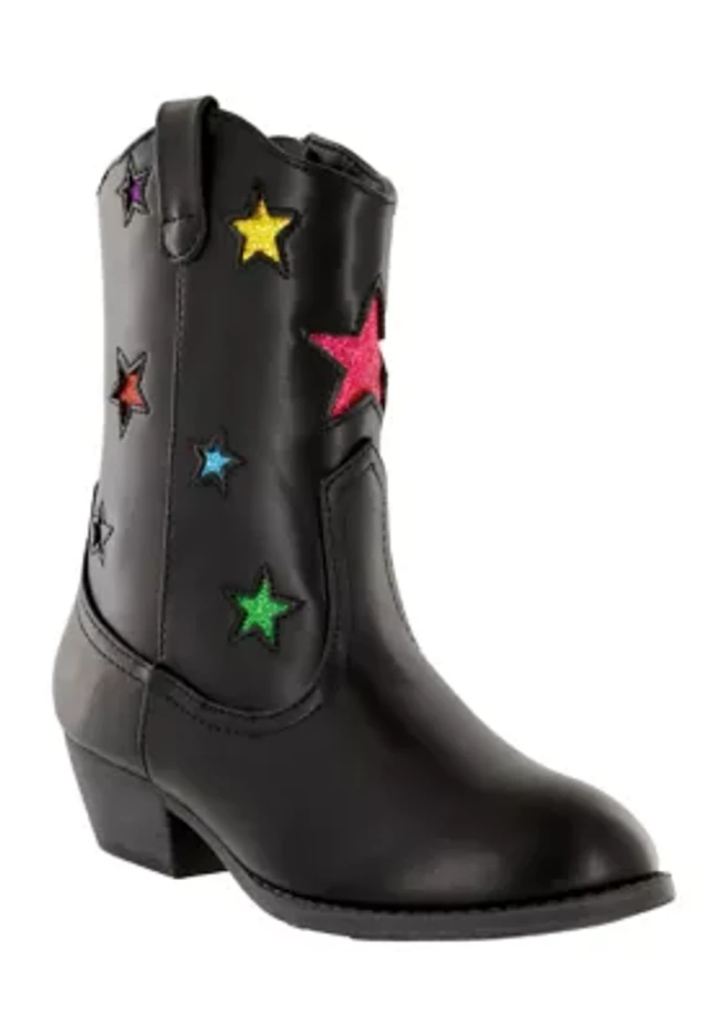 Youth Girls Birch Western Star Boots