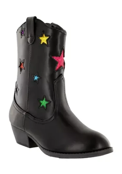 Youth Girls Birch Western Star Boots