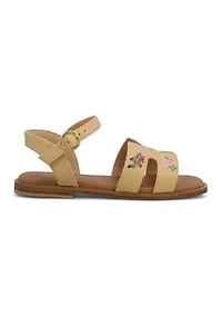 Big Girls Khrissy Natural Woven Sandals