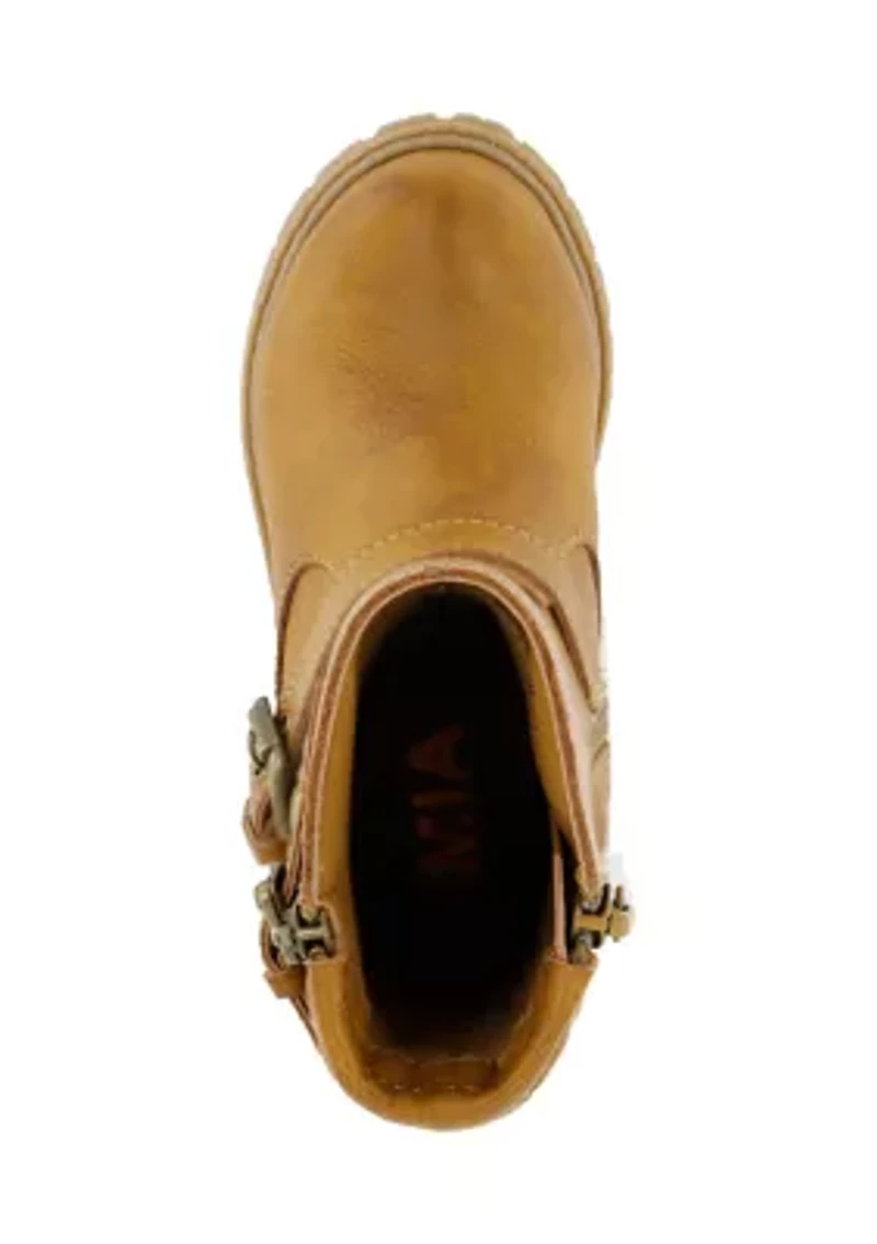 Toddler Girls Lil Gentri Moto Boots