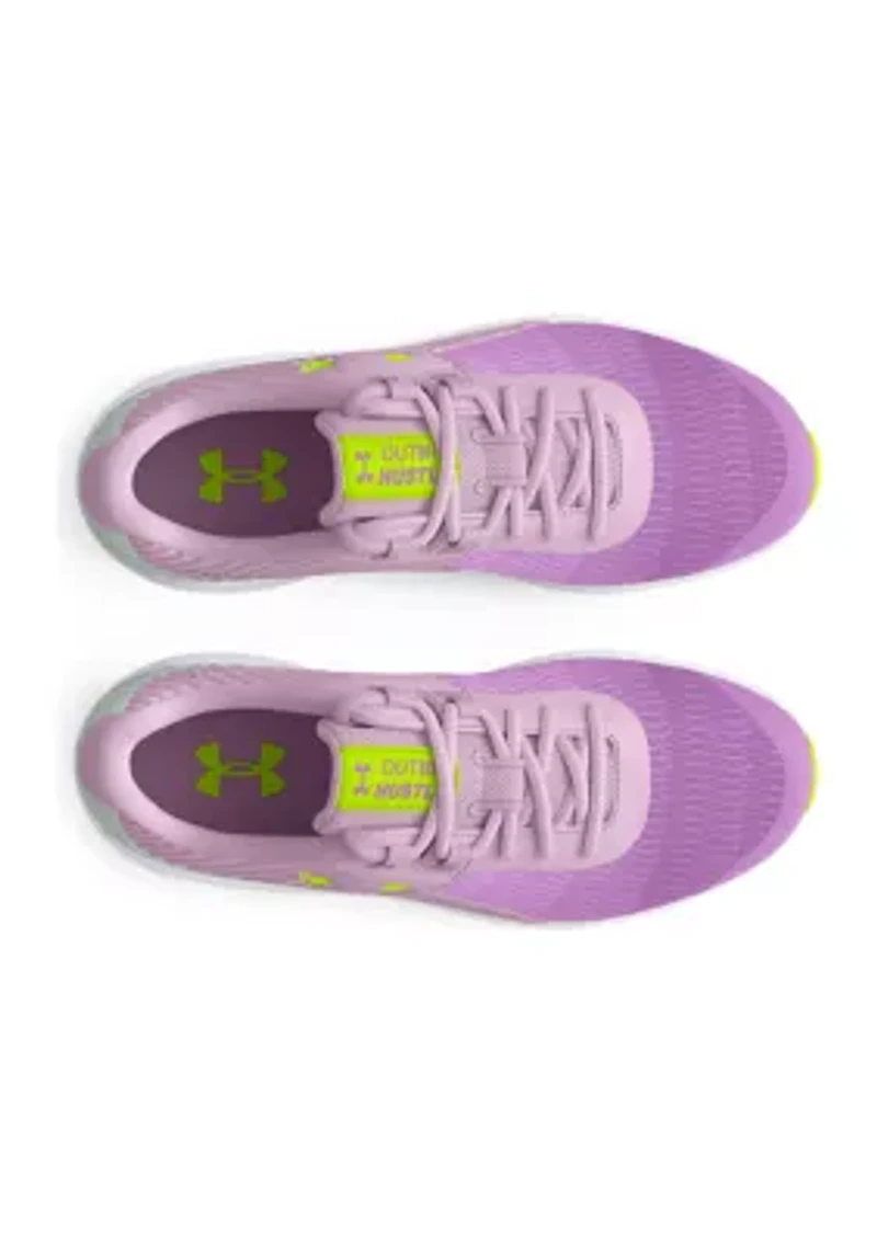 Youth Girls GGS Out Hustle Print Sneakers